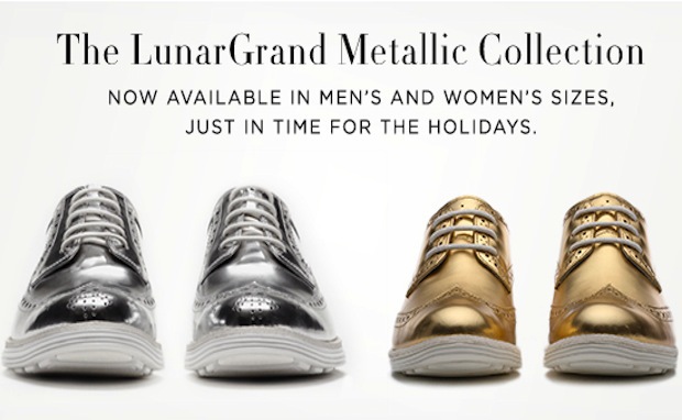 Cole Haan LunarGrand Metallic Collection 全新登場