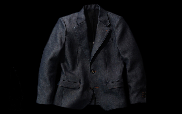 KYUTEN Washi Denim Tailored Collar Jacket 全新西裝夾克