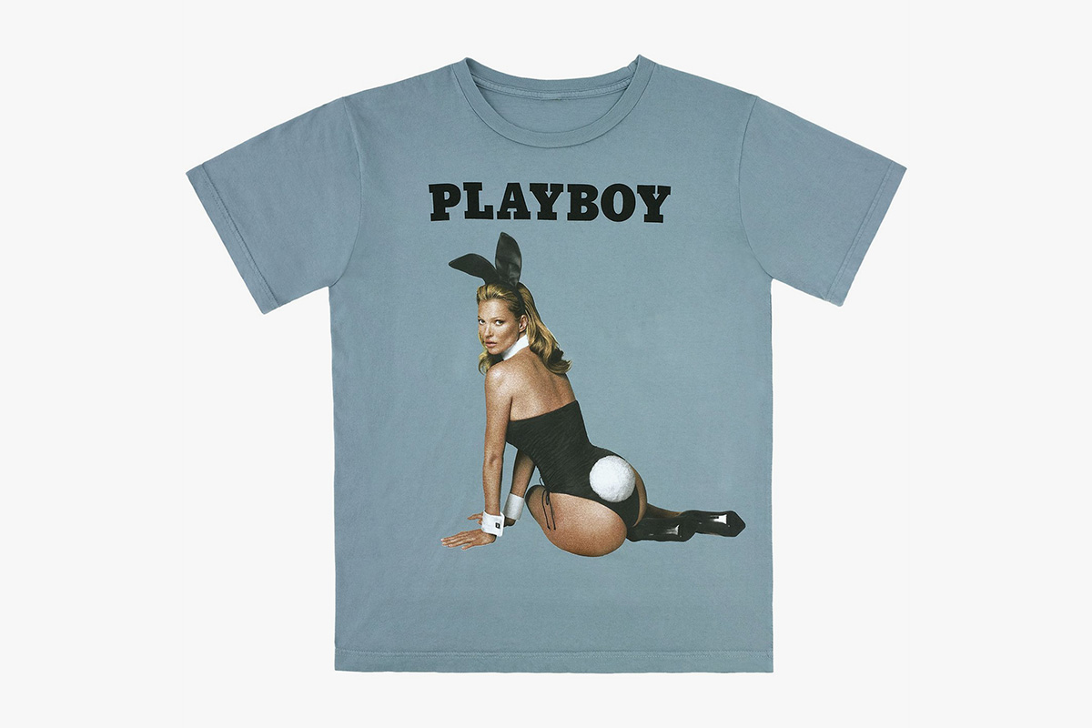 Marc Jacobs X  Kate Moss《Playboy》60 週年限定短Tee