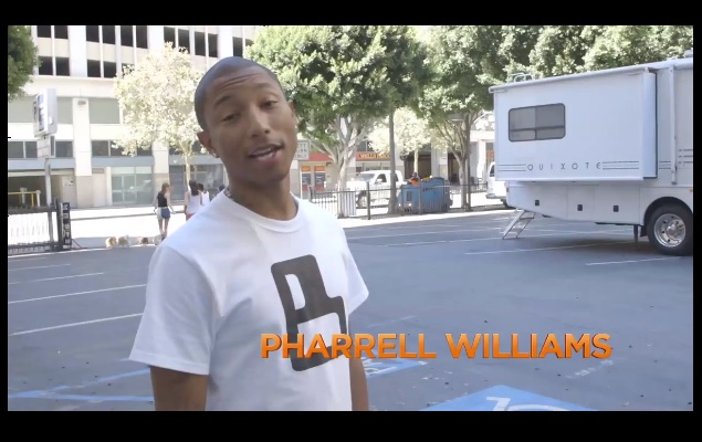 Pharrell Williams 全新單曲《HAPPY》MV 之幕後花絮