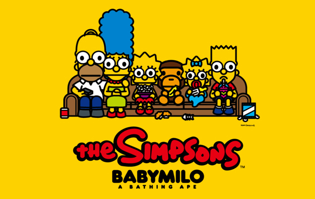 The Simpsons x A Bathing Ape Baby Milo 別注聯名系列