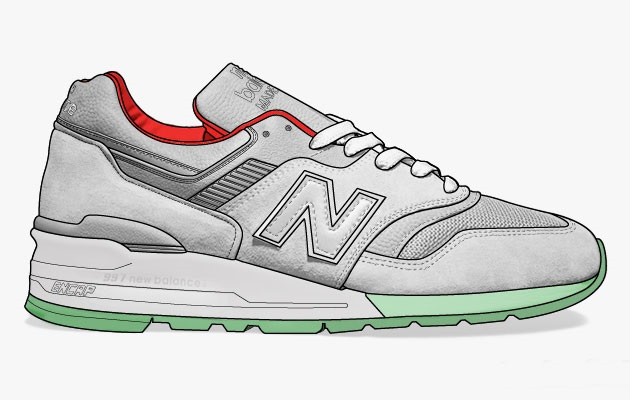 若 Kanye West 跟 New Balance 997 推出聯名鞋款的話…？