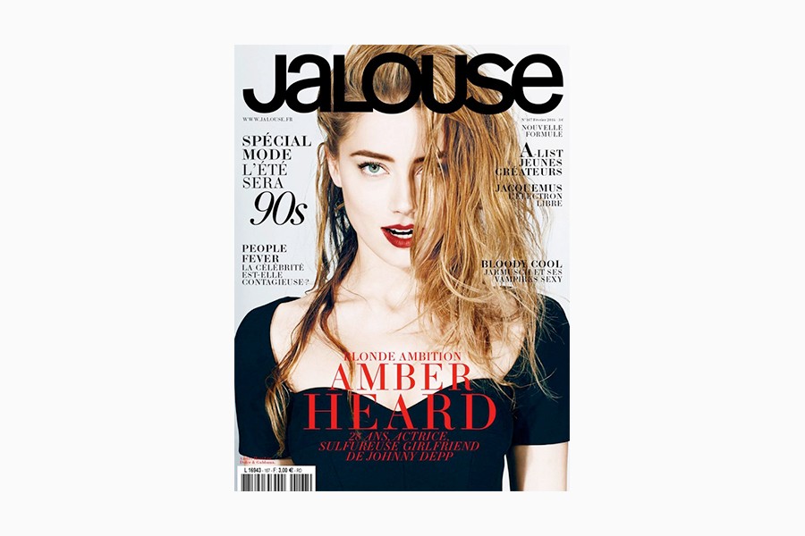 Johnny Depp 未婚妻躍上封面！Jalouse 2014 二月號 feat. Amber Heard