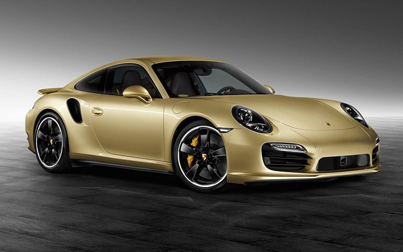 Porsche 911 Turbo 2014 限定版本「Lime Gold」車款