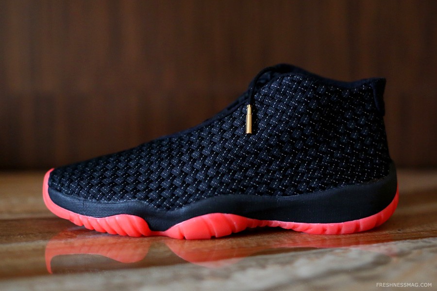 Jordan Future “Infrared” 細節全貌剖析