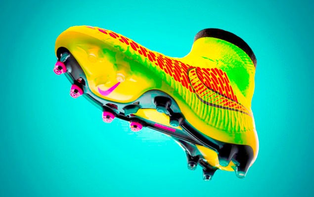全新Magista足球鞋 運用Nike Flyknit技術顛覆足球運動 帶來空前貼合 觸地感與掌控力