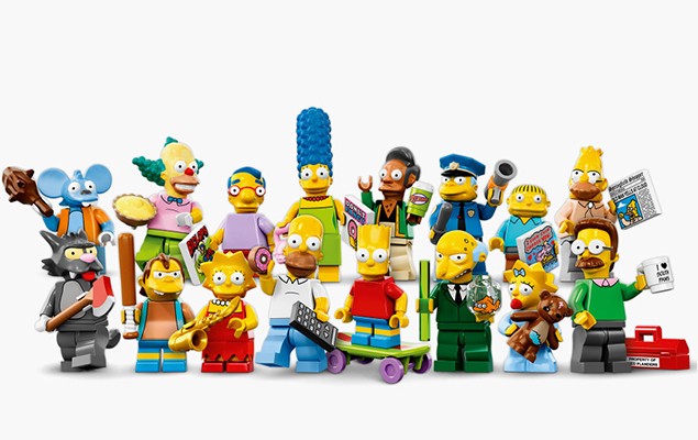 The Simpsons x LEGO 推出最新公仔