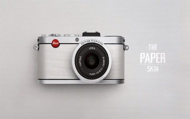 「紙」糊的相機 ?! LEICA “The Paper Skin”