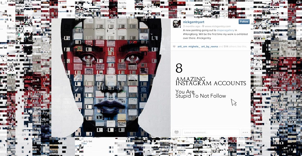 8個讓人驚奇的Instagram帳號，你不follow就太蠢了！