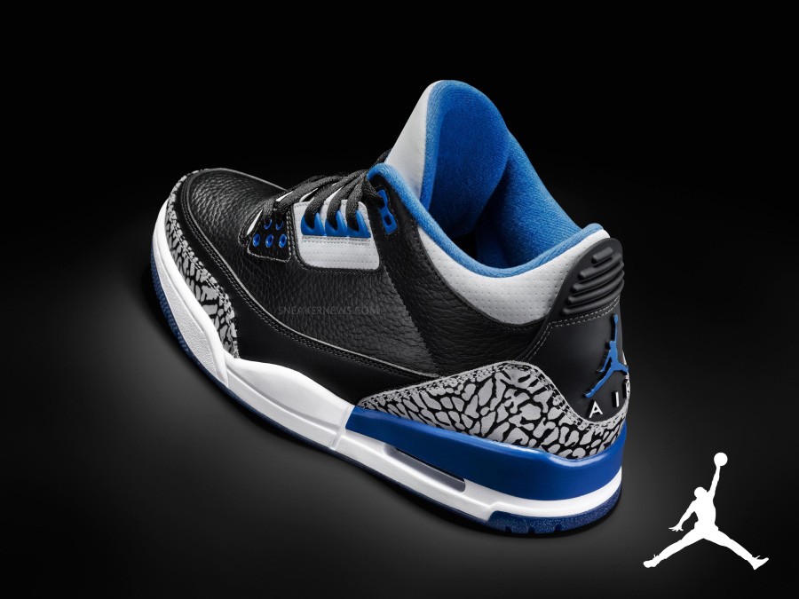 Air Jordan 3 Retro “Sport Blue” 精緻全貌呈現