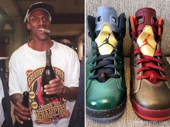 Air Jordan 6 Retro “Cigar” + “Champagne” 絕美呈現