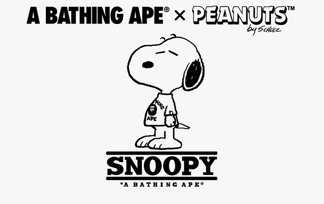 A BATHING APE x Snoopy 2014 別注聯名系列發表
