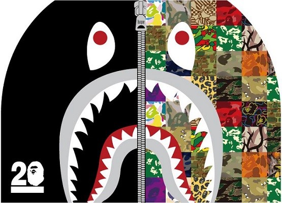 A Bathing Ape NW20 鯊魚迷彩帽夾系列一覽