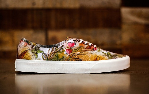 Vans California 2014 春/夏 Authentic “Camo Floral” 鞋款