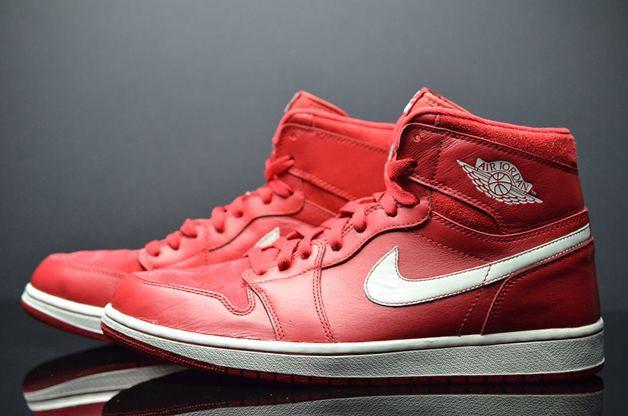 Air Jordan 1 Retro High OG “Gym Red” 細節近覽呈現