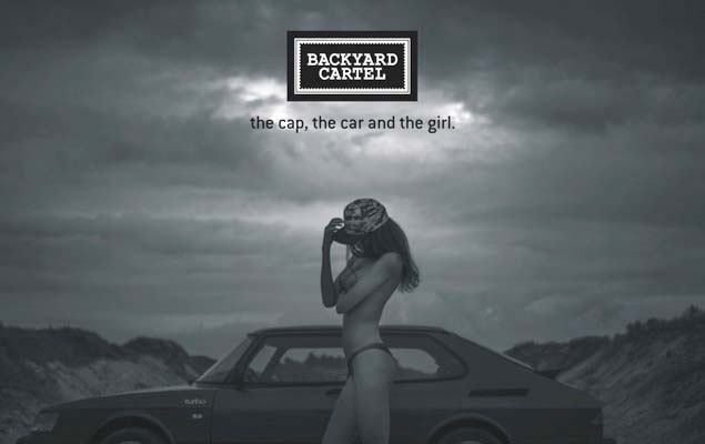 Backyard Cartel x Starter 2014春/夏 帽款系列 “the cap, the car and the girl.”型錄