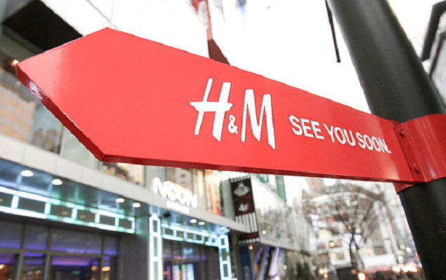 H&M 官方微博：「你好，紅人幫們！台灣，我們終於來了，2015年台北見。」