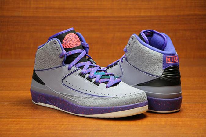 Air Jordan 2 Retro “Purple Safari” 實物呈現