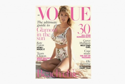 甜美陽光的一面，Kate Upton 做客《Vogue》六月刊