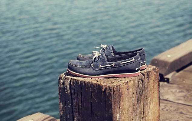 海洋靈感啟發，Timberland 2014 春夏季度 Boat Shoe 系列鞋履型錄