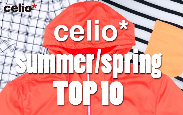 春夏單品都幫你準備好了！celio* S/S TOP10