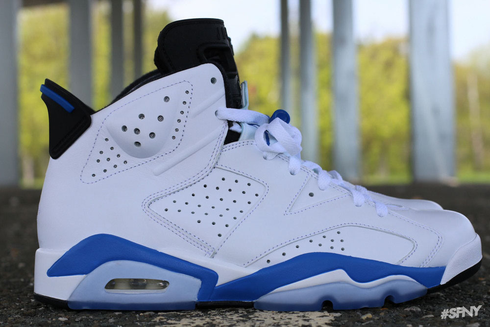 Air Jordan 6 Retro “Sport Blue” 美照再現