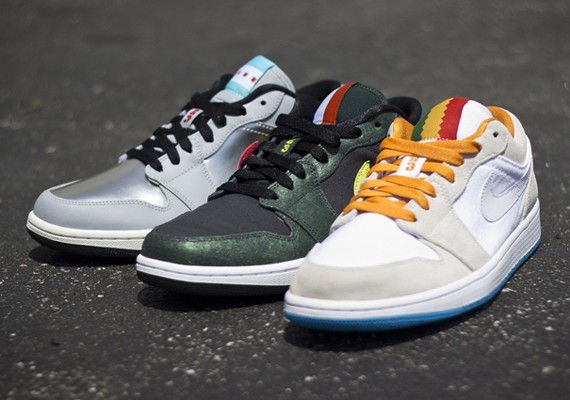 Air Jordan 1 Low “City Pack” 完整公開