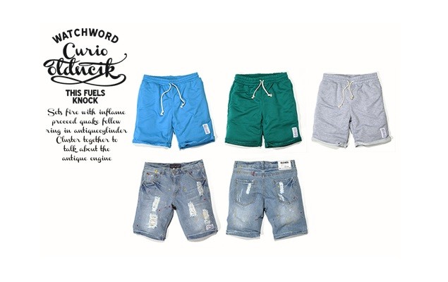 OLDNICK 2014 夏季 新款短褲單品一覽