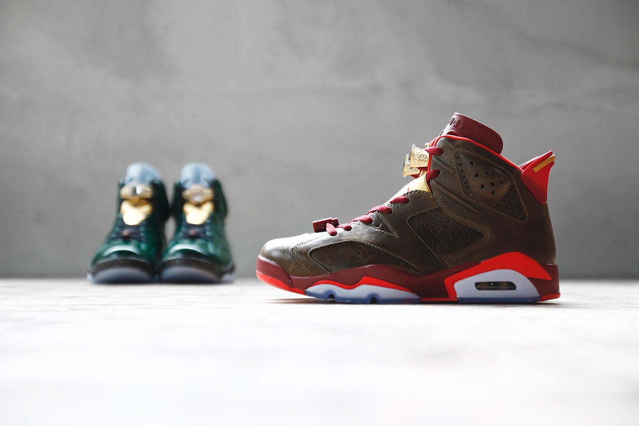 Air Jordan 6 Retro “Championship Cigar / Champagne” Pack 精緻細覽呈現