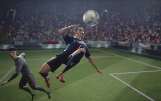球星 Zlatan Ibrahimović 在個人社群網路發表短片，為 “終極對決” 動畫影片進行預告