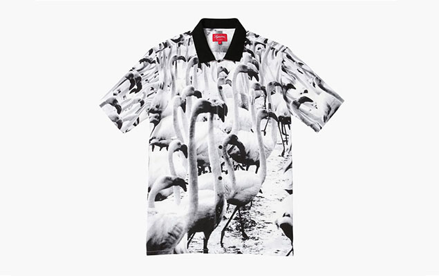 「紅鶴」降臨 SUPREME 夏季新品 Flamingo Shirts