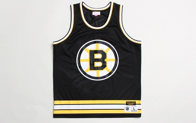 Concepts x Mitchell & Ness Boston Bruins 聯名球衣