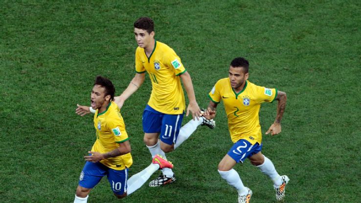 巴西足球金童 Neymar 2014 世界盃發光發熱！3-1 擊敗克羅埃西亞！