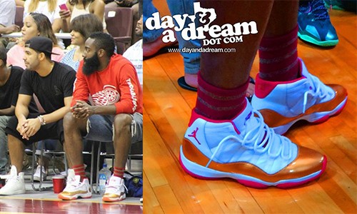 Harden 公開著用 Air Jordan 11 “Ray Allen” PE