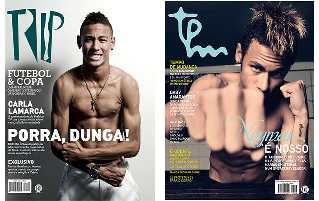 煩欸！長這麼帥是要逼死誰！型男球星 Neymar 雜誌封面總覽