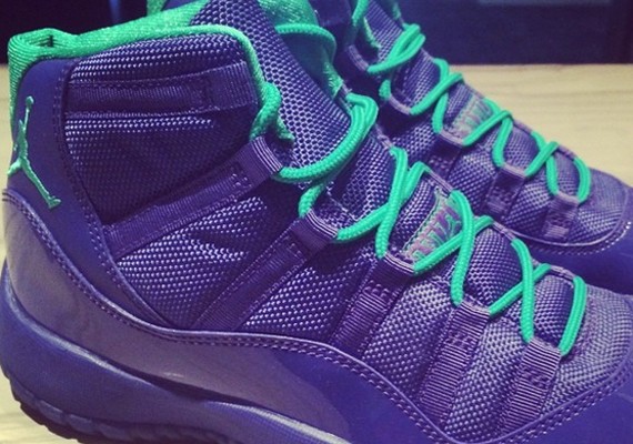 Air Jordan 11 Retro GS “Hornets” 首度曝光