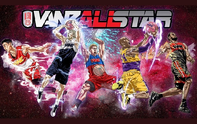 耗時整年，VANZ 推出 NBA 球星 “ALLSTAR PROJECT” 動畫