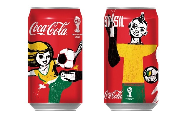 「可口可樂」推出 2014 年 FIFA 限量紀念罐