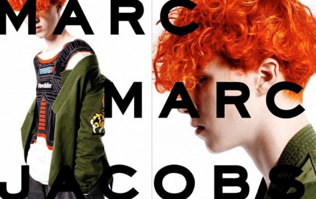 Instagram 新人模特全新演繹Marc by Marc Jacobs 2014秋冬季度造型海報