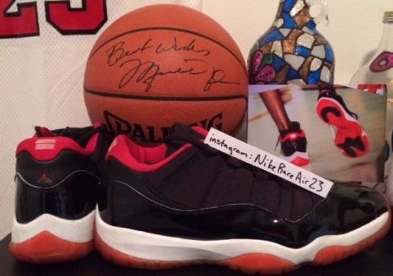 Michael Jordan 於 1996 年著用的 Air Jordan 11 Low “Bred” PE 款已可透過 ebay 標得