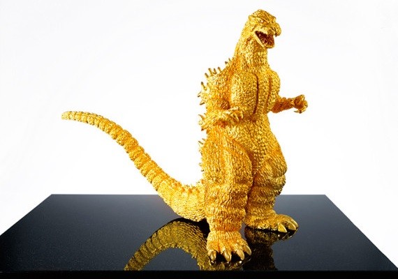 Ginza Tanaka 推出要價 $150 萬美元的純金 Godzilla
