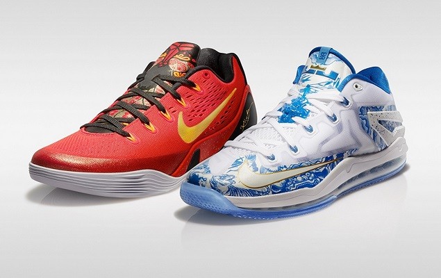 Nike 籃球推出中國版 Max LeBron XI Low China Pack 及 Kobe IX China Pack