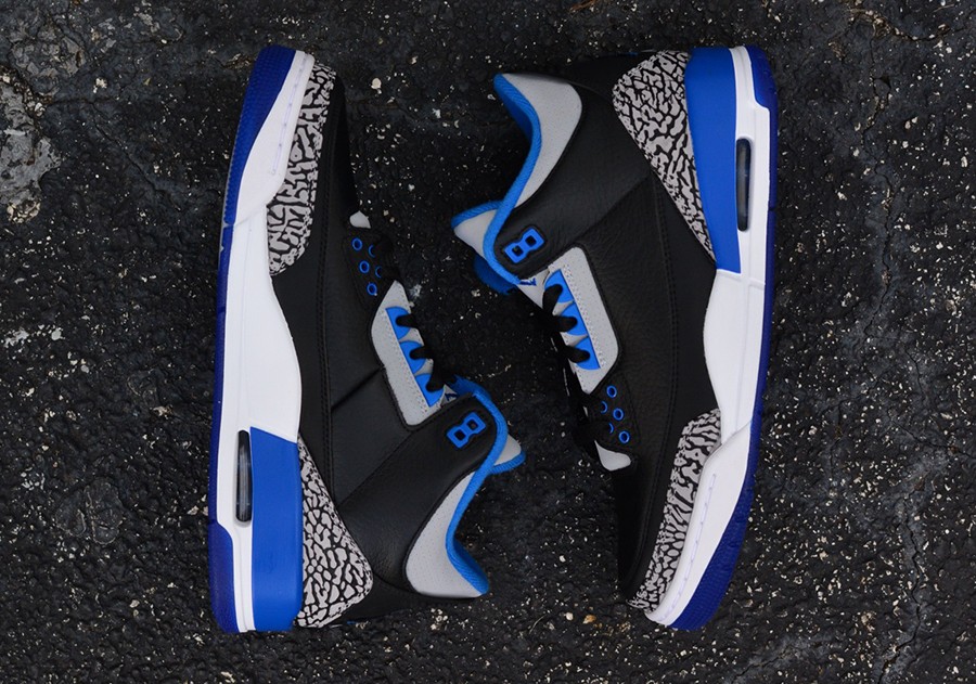 Air Jordan 3 Retro “Sport Blue” 近賞剖析