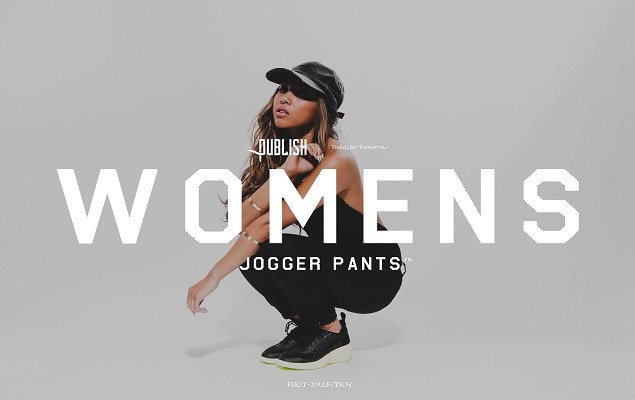 Publish Brand 為女孩們全新打造的 Jogger Pants！