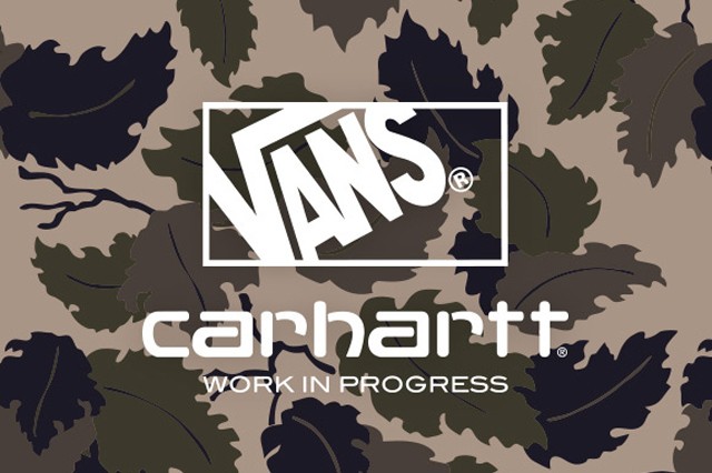 Carhartt WIP x Vans 2014秋季 聯名宣告