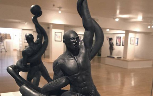 Kobe Bryant 創意雕像受國外媒體注目！