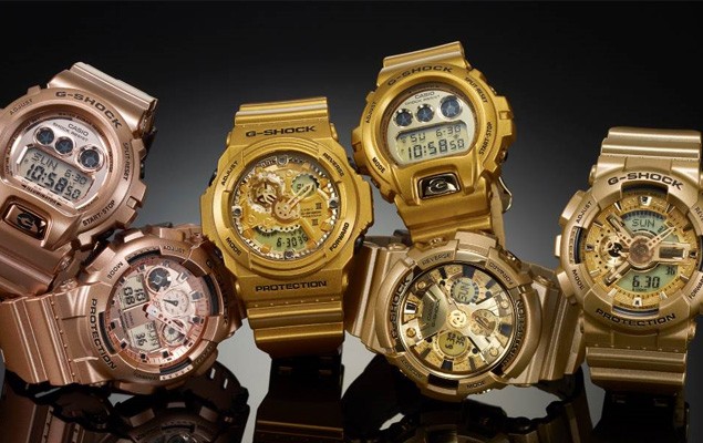 G-SHOCK 金色炫風來襲！6 款超人氣大錶徑系列錶款 搶攻初秋街頭時尚！