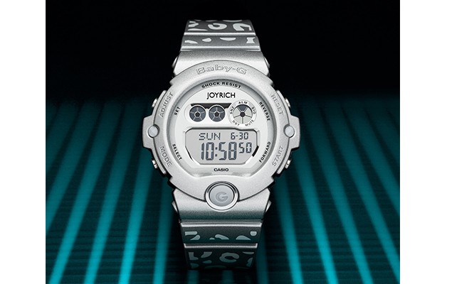 JOYRICH x BABY-G 聯名 Electric Leopard 設計錶款