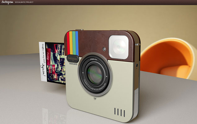 Instagram 實體化成真！ Polaroid 推出概念相機 Socialmatic