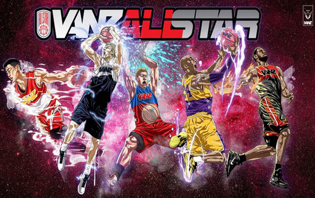 VANZ 推出 NBA 球星 ALLSTAR PROJECT 動畫及限定商品